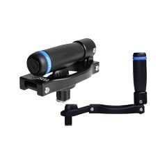 Foldable winch handles