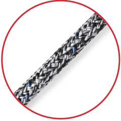 BLUE OCEAN D/BRAID 10mm BLACK