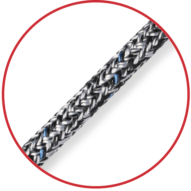 BLUE OCEAN D/BRAID 12mm BLACK