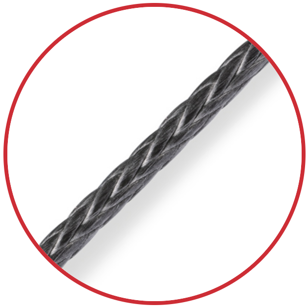 D12 78 10mm BLACK / 2,5 metre