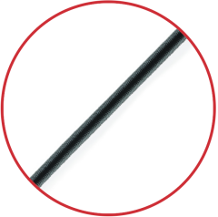 SHOCKCORD 6mm BLACK